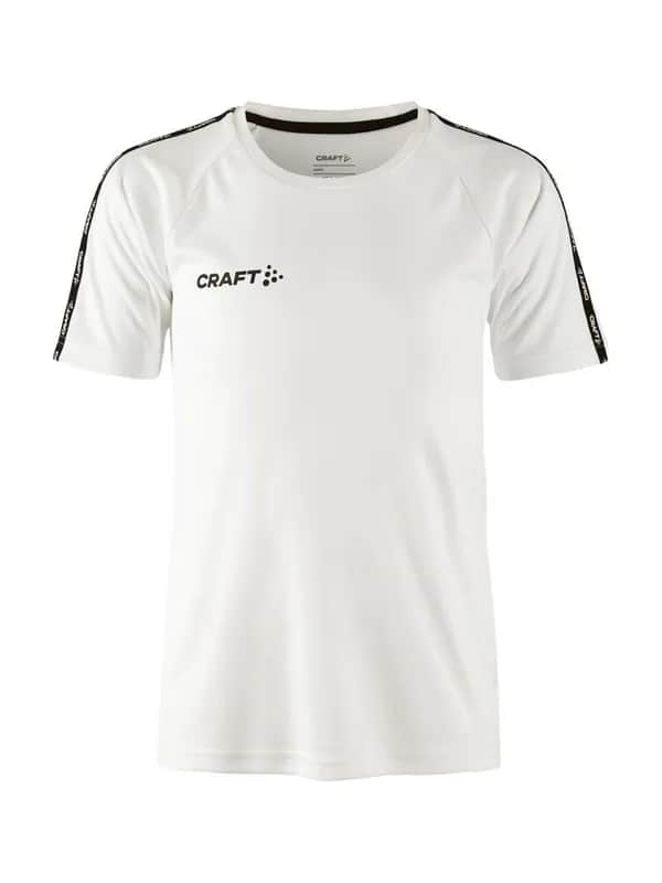 Squad Go Contrast Jersey Jr - White