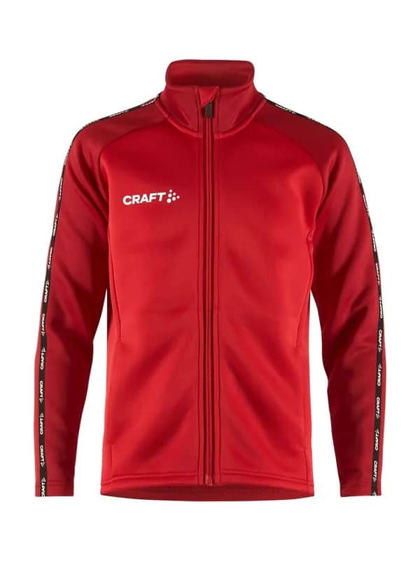 Squad 2.0 Full Zip Jr - Bright Red/Express
