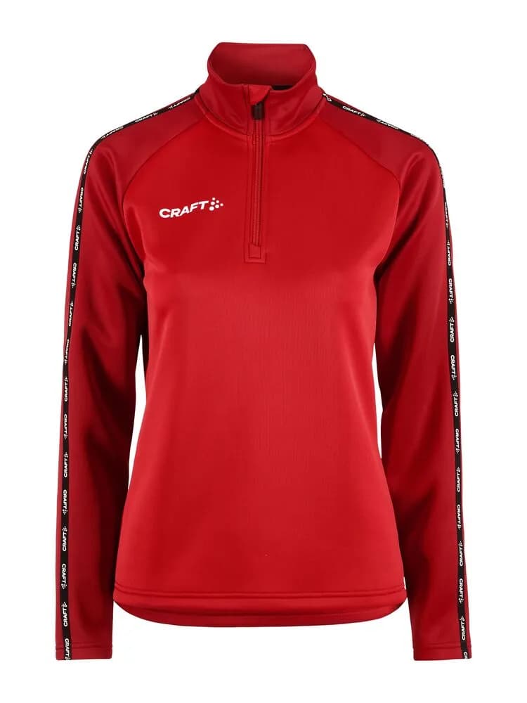 Squad 2.0 Half Zip W - Bright Red/Express