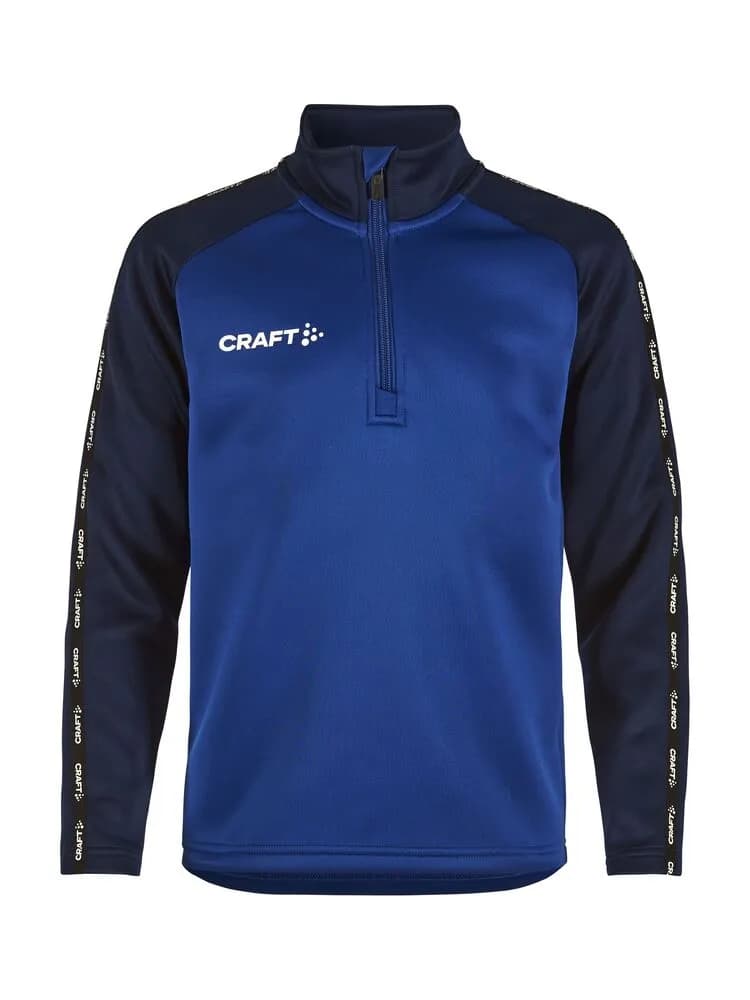 Squad 2.0 Half Zip Jr - Club Cobolt/Navy