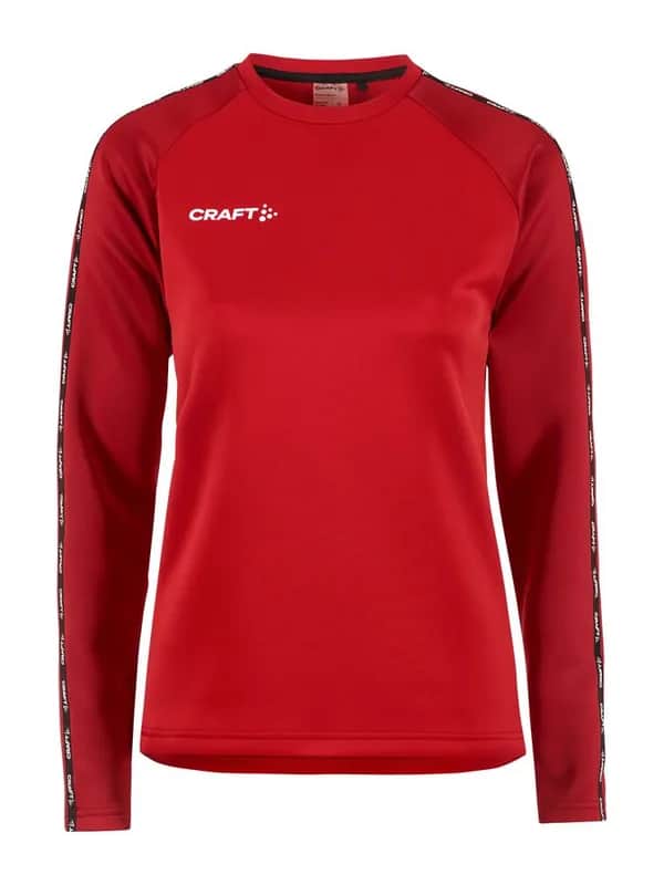 Squad 2.0 Crewneck W - Bright Red/Express