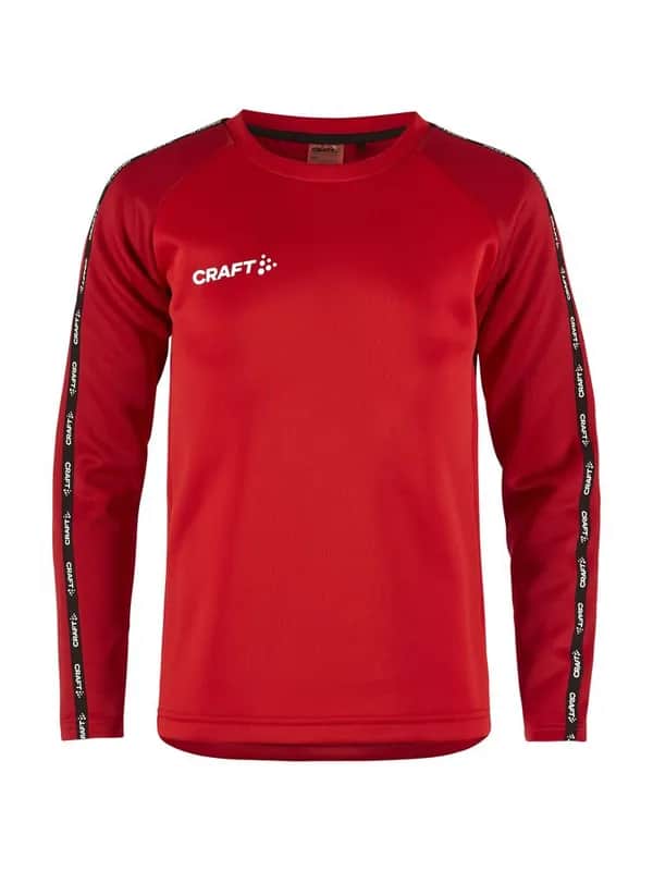 Squad 2.0 Crewneck Jr - Bright Red/Express