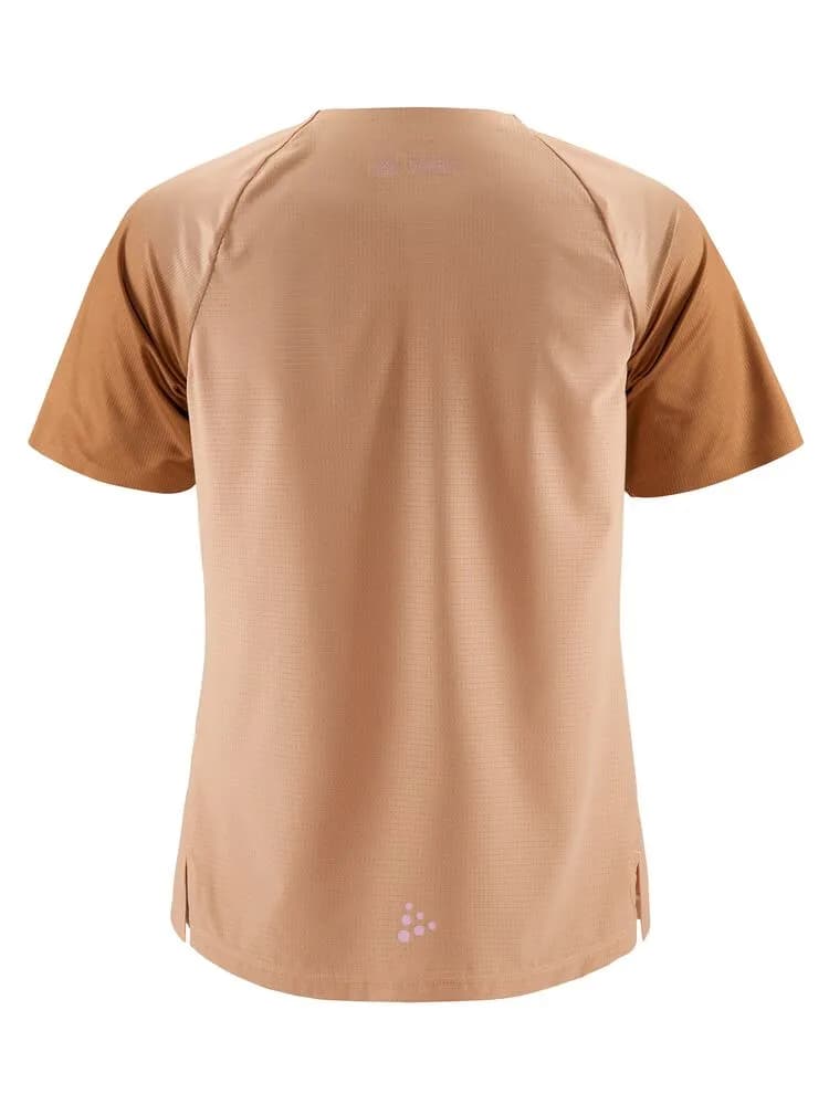 PRO Trail SS Tee W - Cliff/Mud