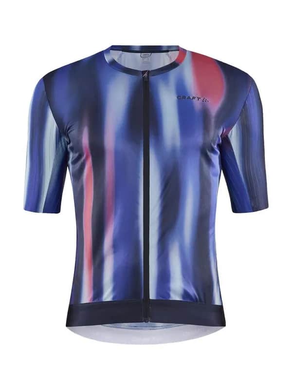 Adv Aero Jersey M - Blaze/Multi