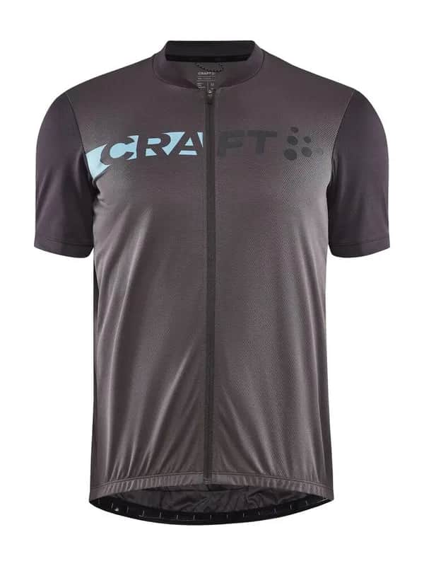 Core Endur Logo Jersey M - Granite-Aquamarine