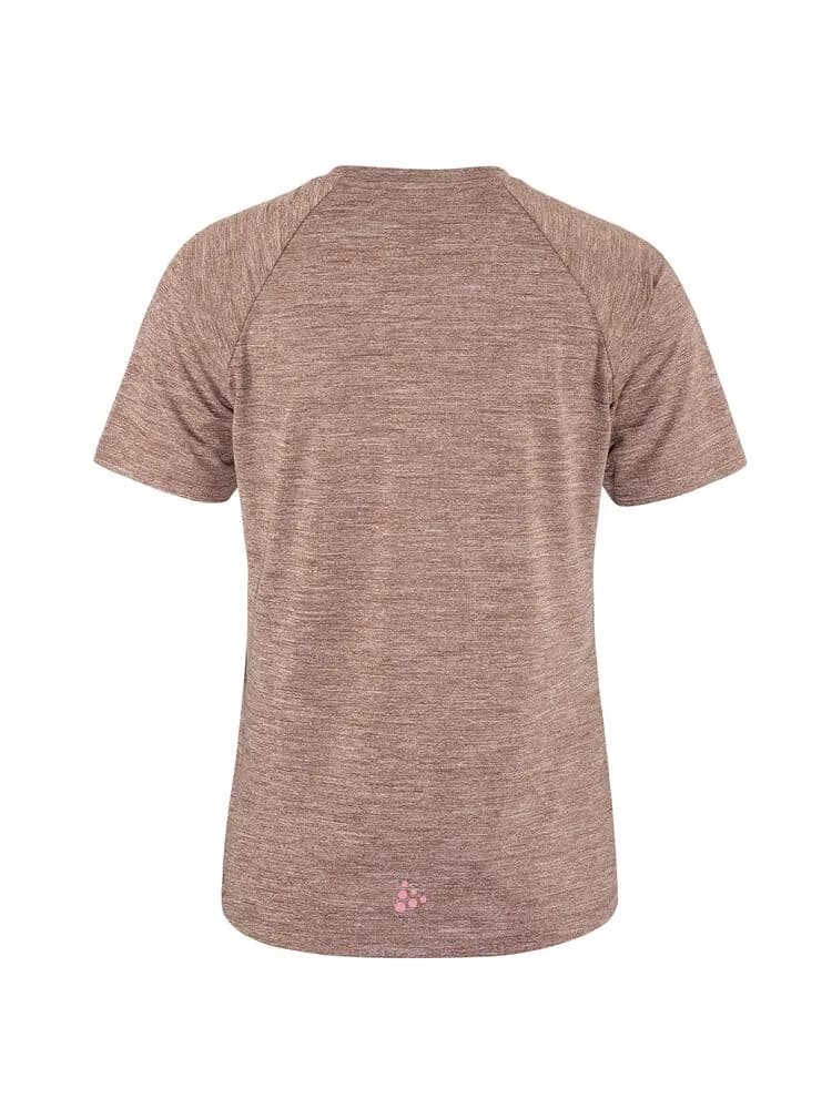 Adv Gravel Ss Tee W - Rose Brown