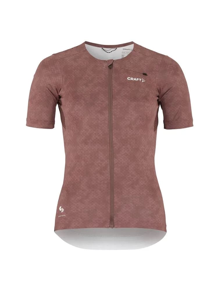 Pro Gravel Ss Jersey W - Rose Brown/Multi