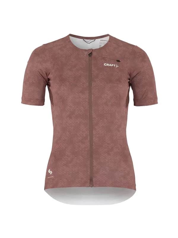 Pro Gravel Ss Jersey W - Rose Brown/Multi