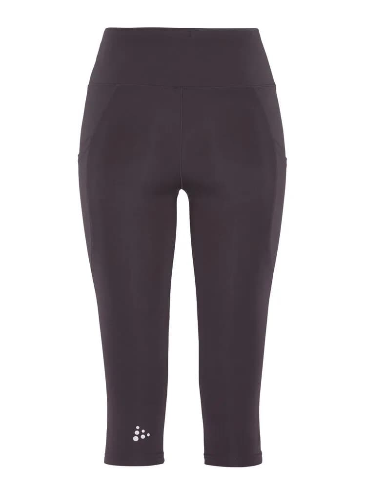 Adv Essence Capri Tights 2 W - Dk Plum