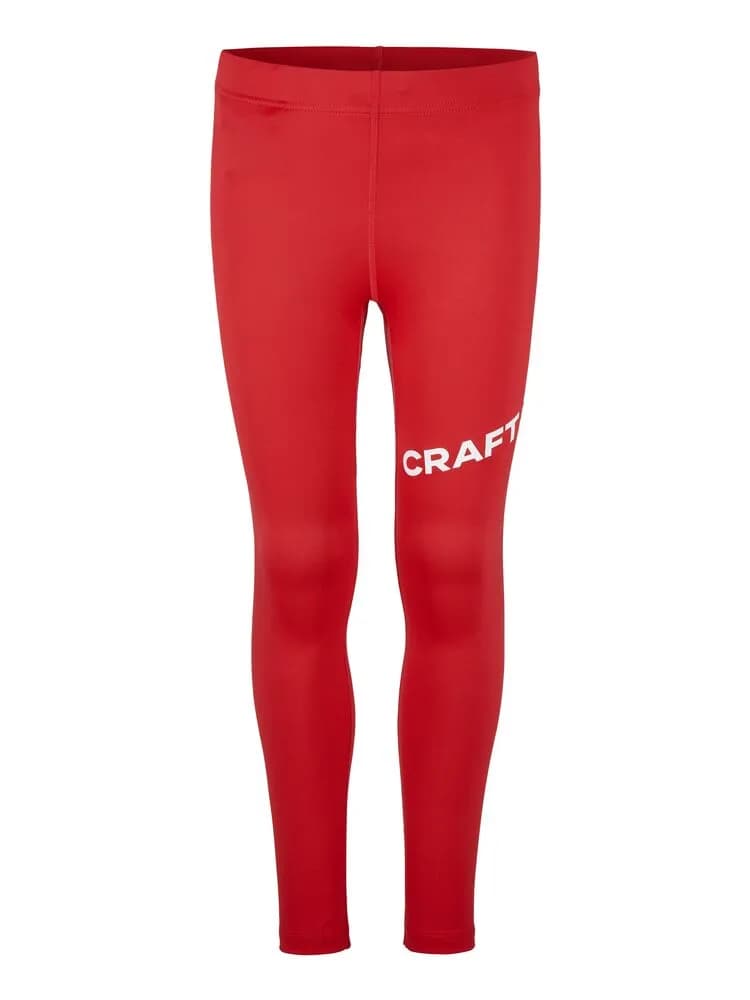 Adv Nordic Ski Club Tights Jr - Bright Red/White