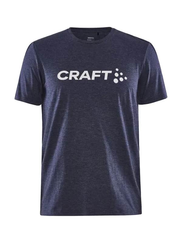 Community Logo SS Tee M - Navy Melange