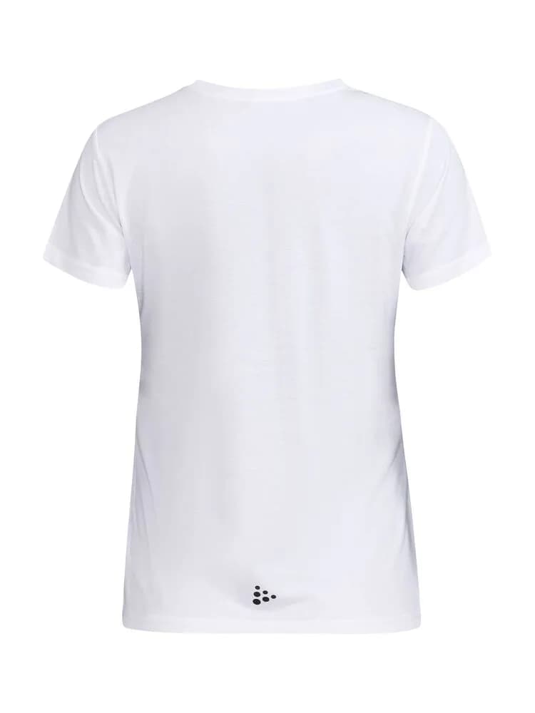 Community Logo SS Tee W - White/Melange