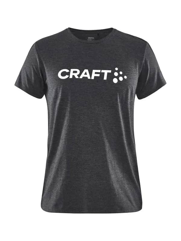 Community Logo SS Tee W - Black/Melange
