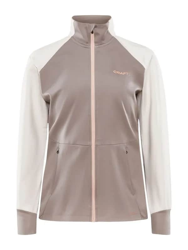 Core Nordic Training Jacket W - Tofu/Clay