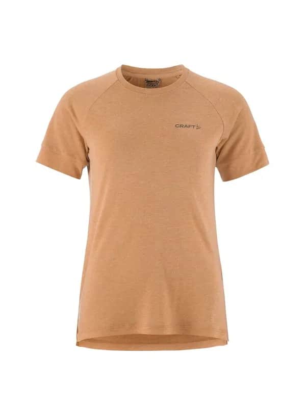 Adv Trail Wool Ss Tee W - Syrup/Melange