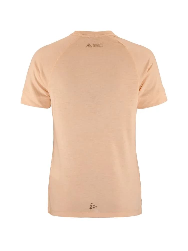 Adv Trail Wool Ss Tee W - Touch/Melange