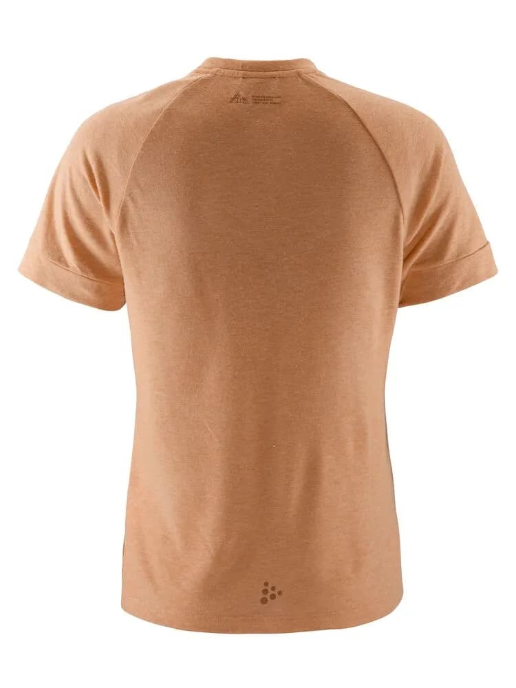 Adv Trail Wool Ss Tee W - Cliff Melange