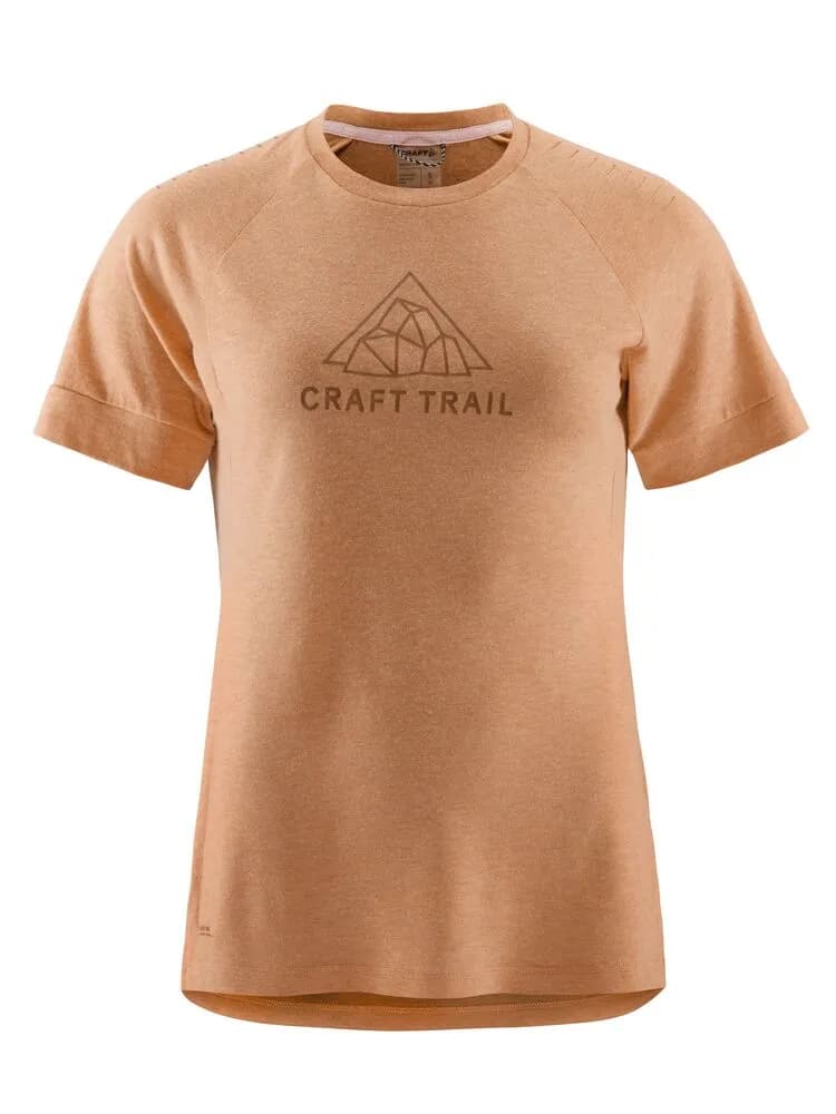 Adv Trail Wool Ss Tee W - Cliff Melange