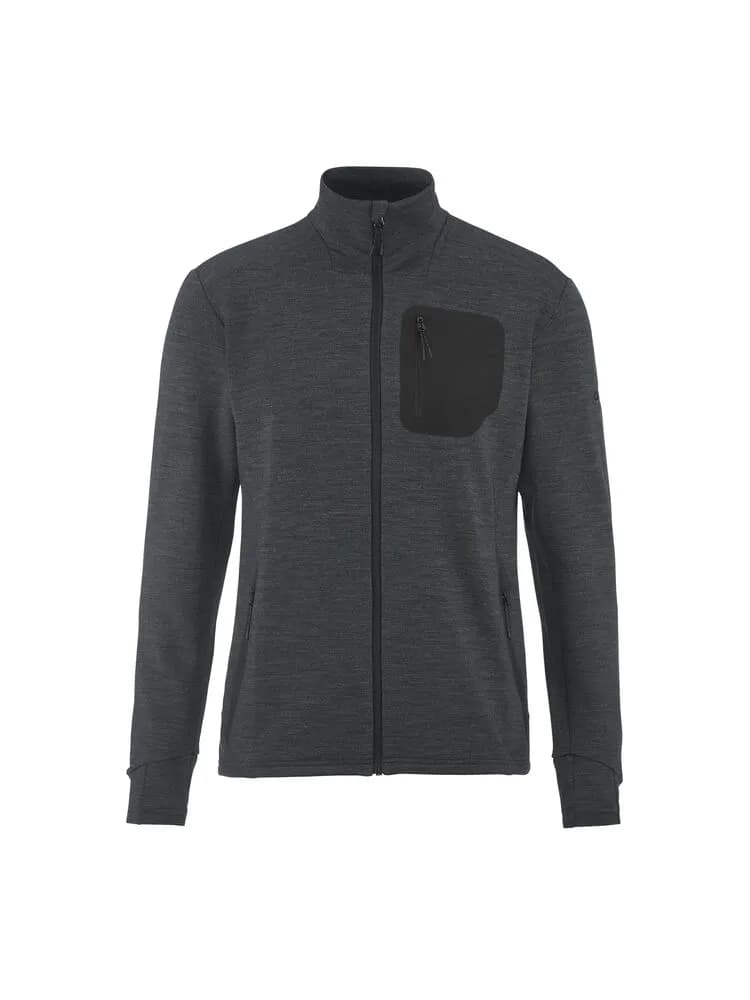 PRO Explore Wool Midlayer M - Black Melange