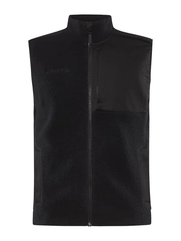 Adv Explore Pile Fleece Vest M - Black