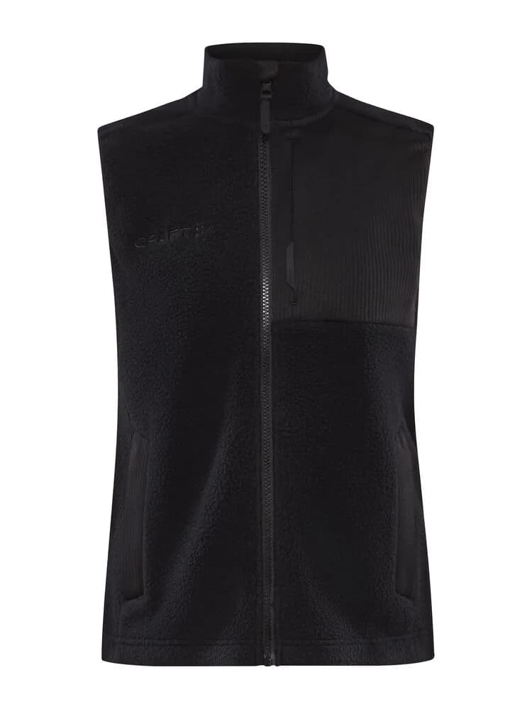 Adv Explore Pile Fleece Vest W - Black