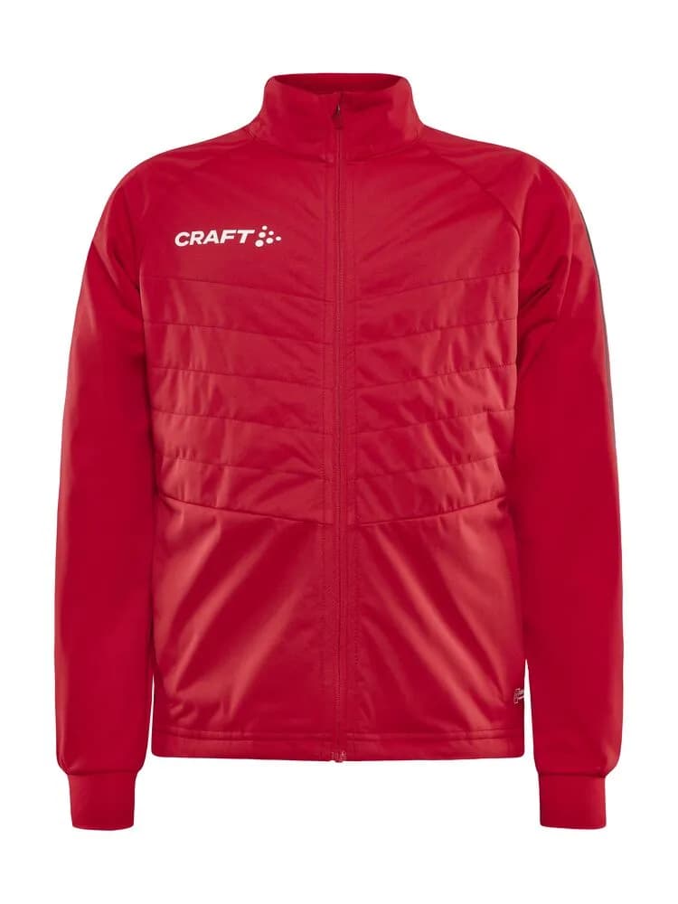 Adv Nordic Ski Club Jacket Jr - Bright Red