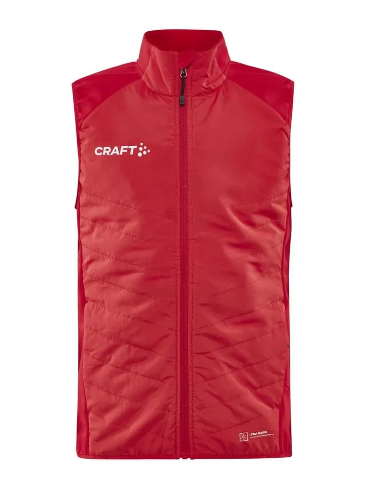 Adv Nordic Ski Club Vest Jr - Bright Red
