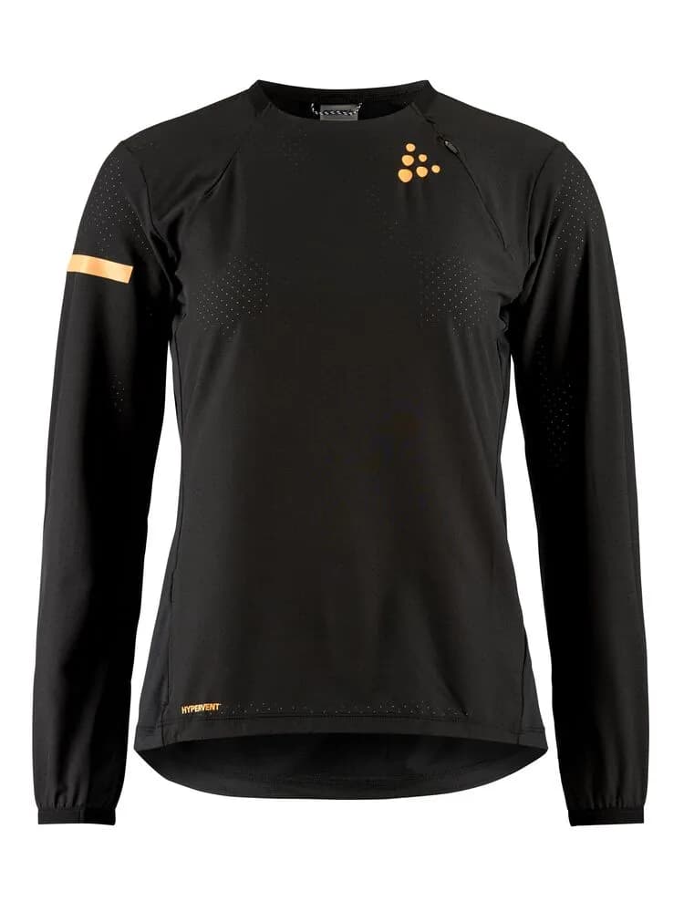 Pro Hypervent Ls Wind Top 2 W - Black