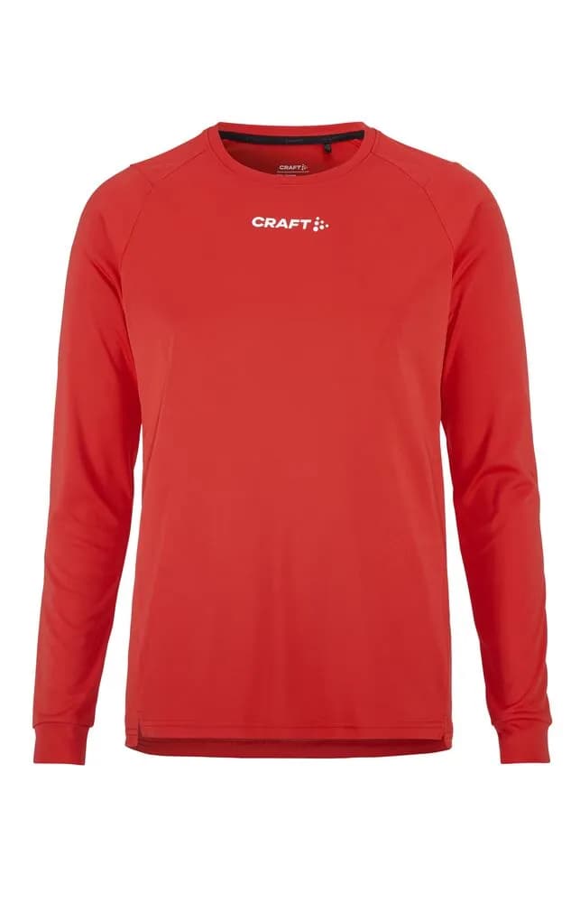 Rush 2.0 Ls Tee M - Bright Red