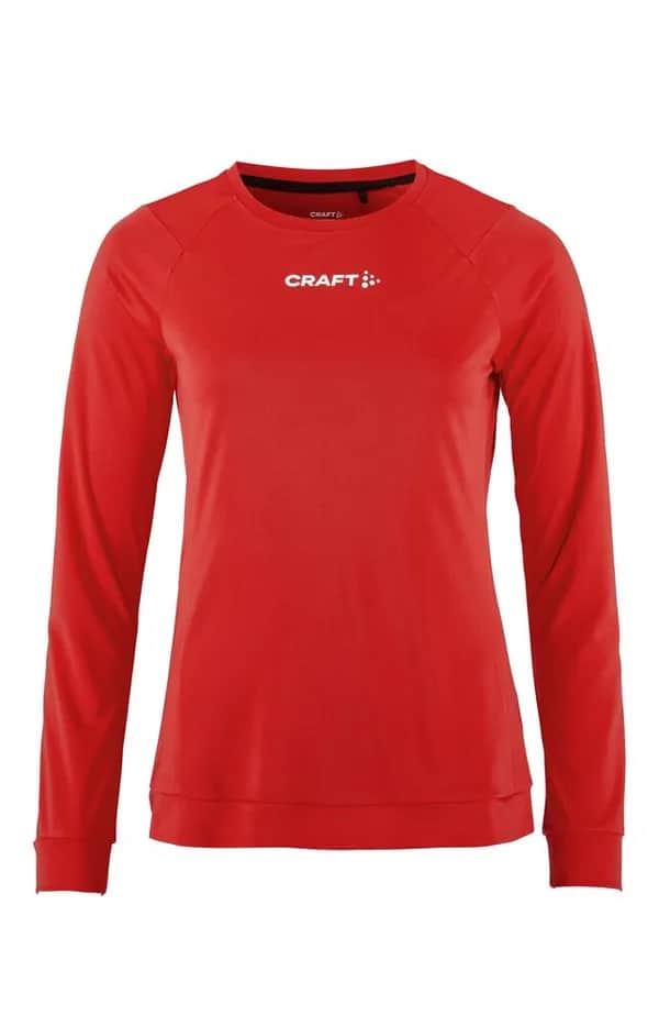Rush 2.0 Ls Tee W - Bright Red