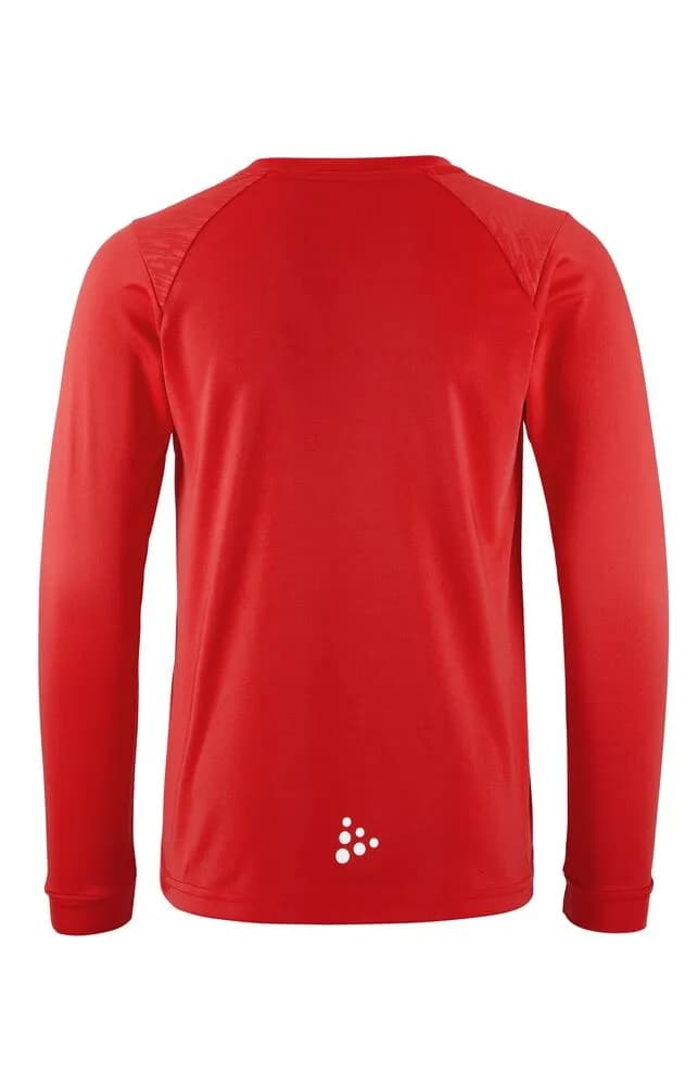 Rush 2.0 Ls Tee Jr - Bright Red