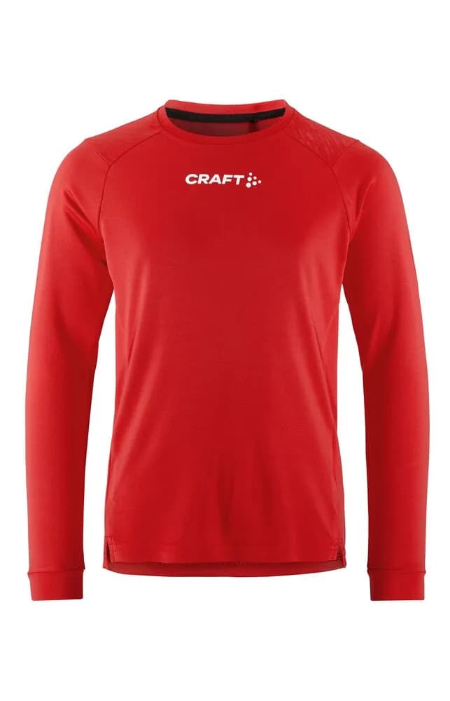 Rush 2.0 Ls Tee Jr - Bright Red