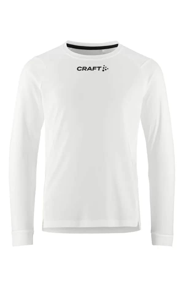 Rush 2.0 Ls Tee Jr - White