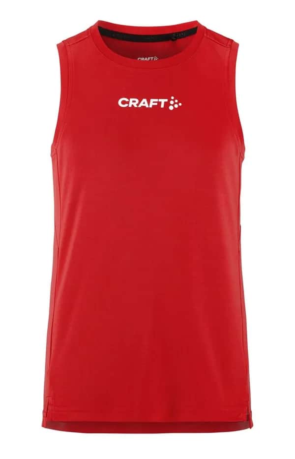 Rush 2.0 Singlet Jr - Bright Red