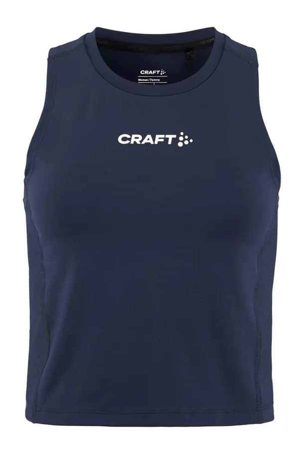 Rush 2.0 Crop Singlet W - Navy