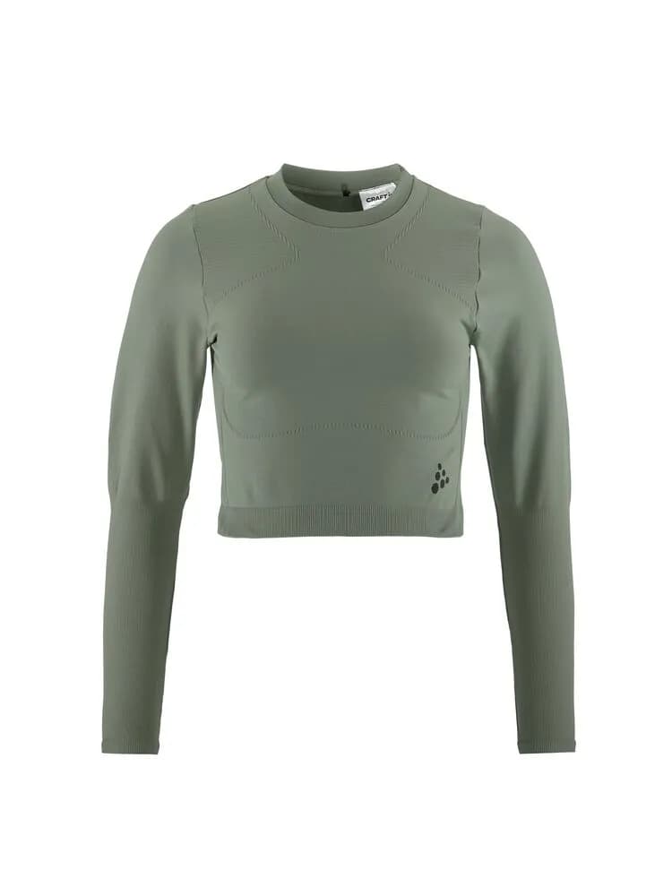 ADV Tone Seamless Cropped Ls Top W