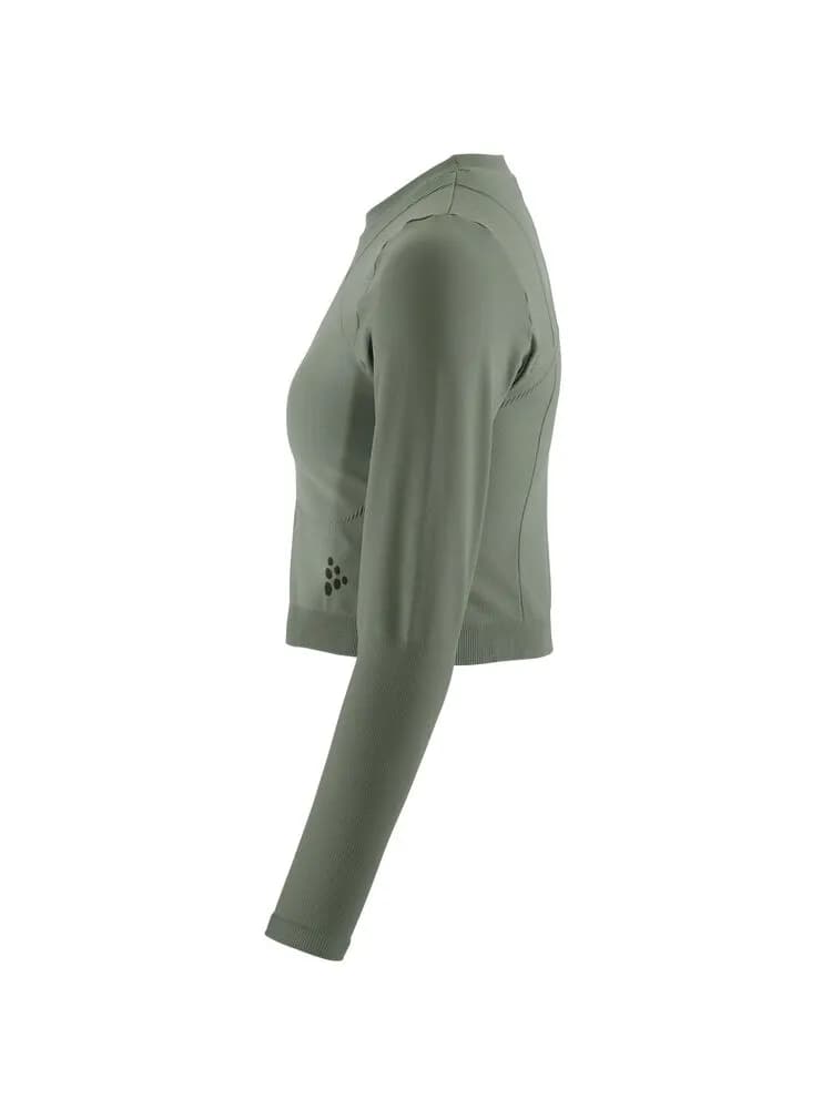 ADV Tone Seamless Cropped Ls Top W