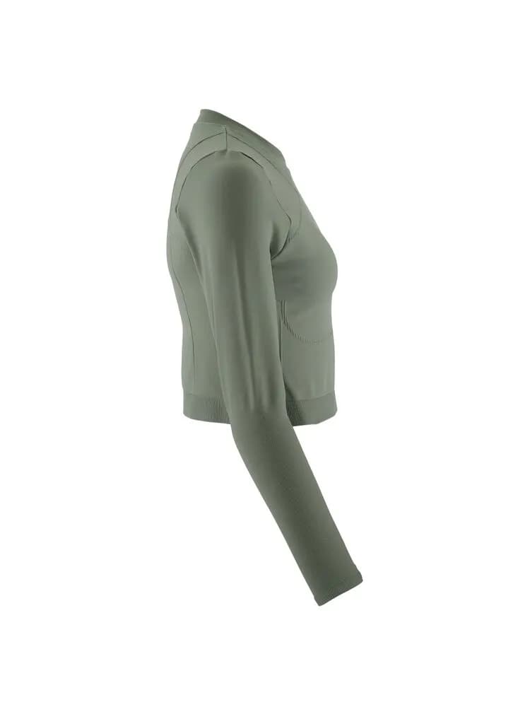 ADV Tone Seamless Cropped Ls Top W