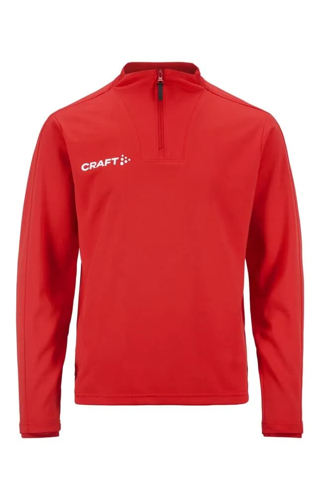 Evolve 2.0 Half Zip Jr - Bright Red