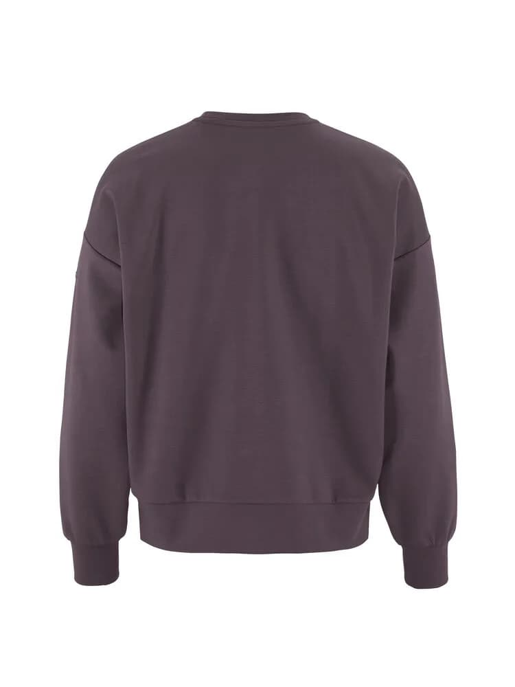 Adv Join Rn Sweatshirt W - Dk Plum