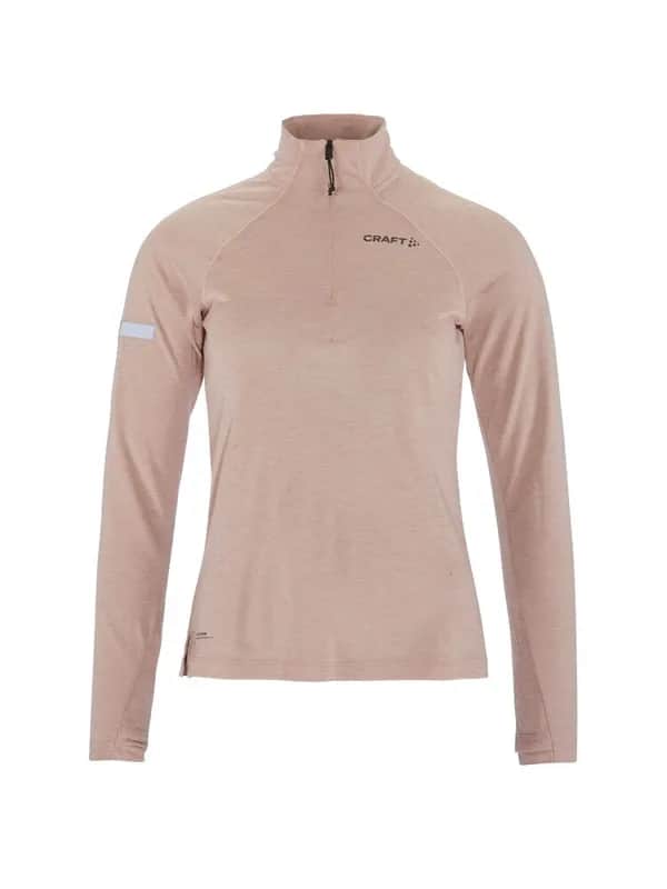 Adv Subz Wool Ls Tee 3 W - Charm/Melange