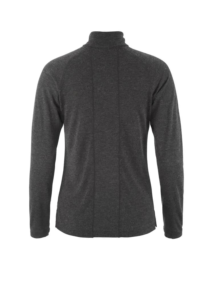 Adv Subz Wool Ls Tee 3 W - Black Melange