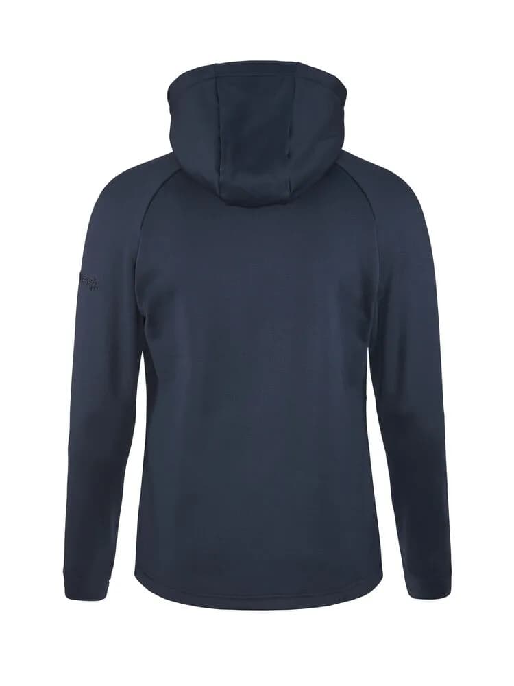 Adv Explore Power Fleece Hood Jkt M - Blaze