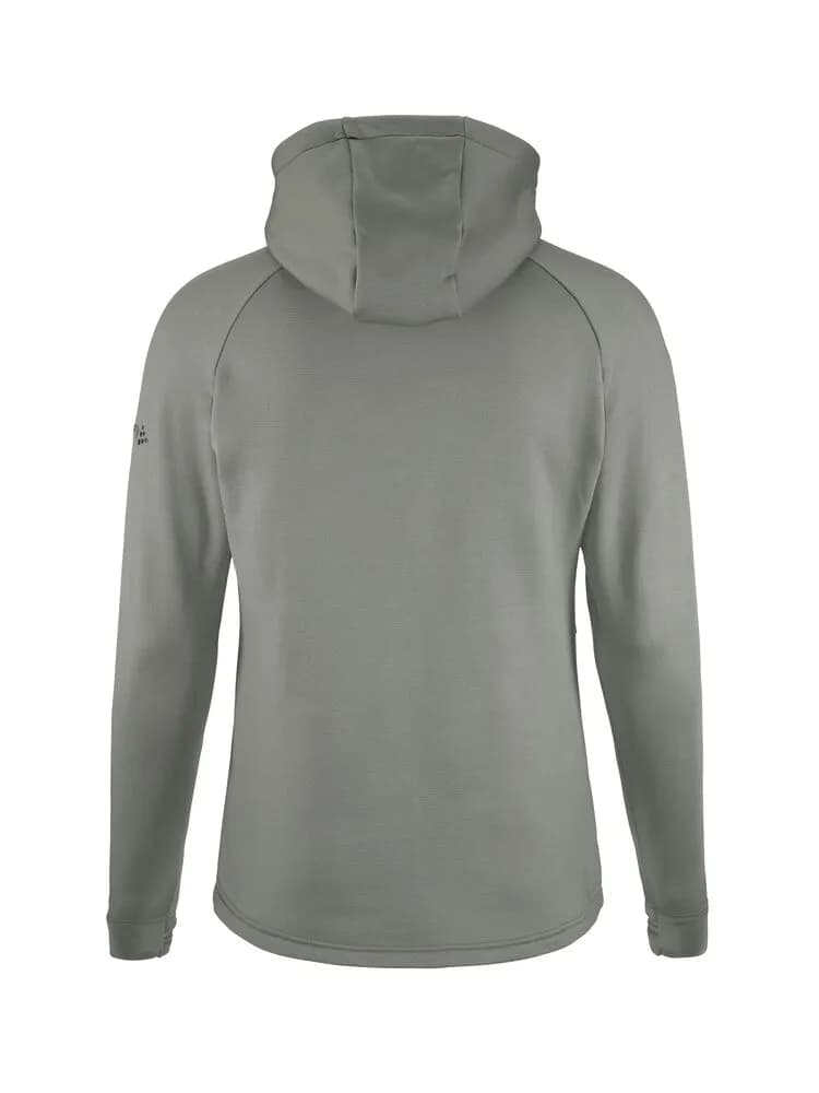 Adv Explore Power Fleece Hood Jkt M - Leaf