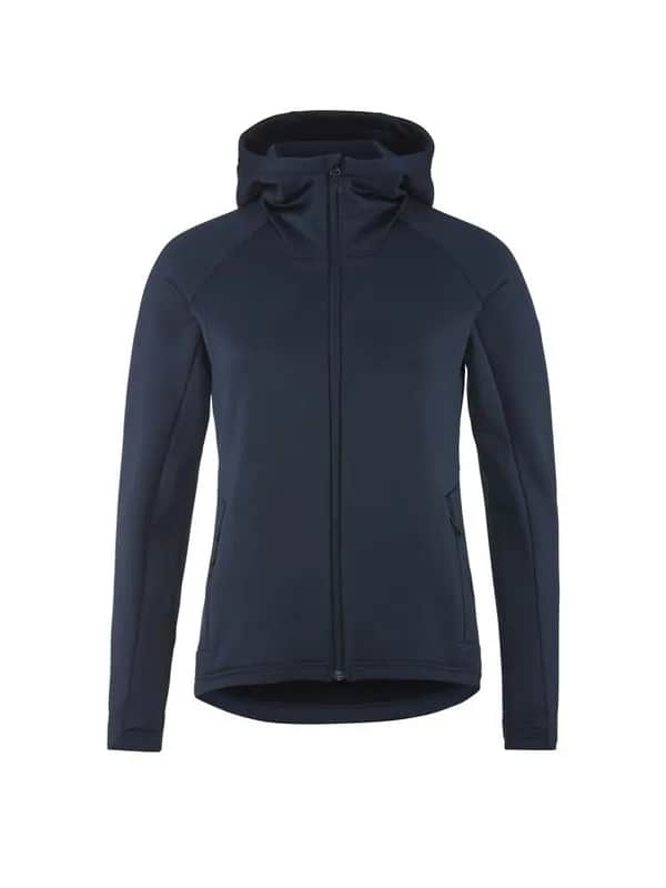 Adv Explore Power Fleece Hood Jkt W - Blaze