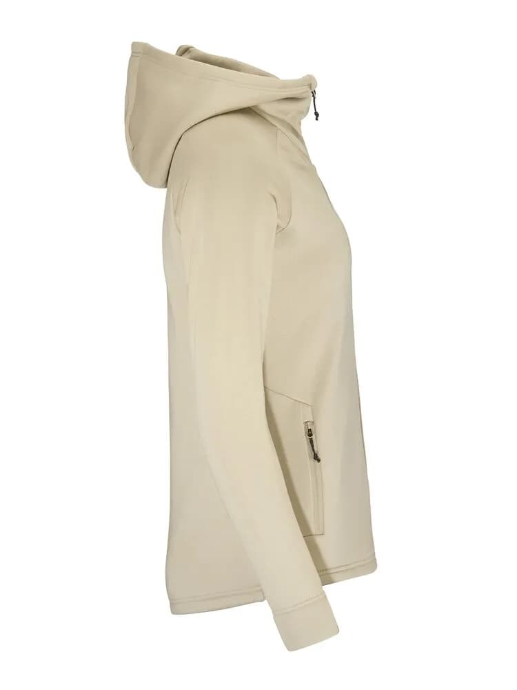 Adv Explore Power Fleece Hood Jkt W - Hay