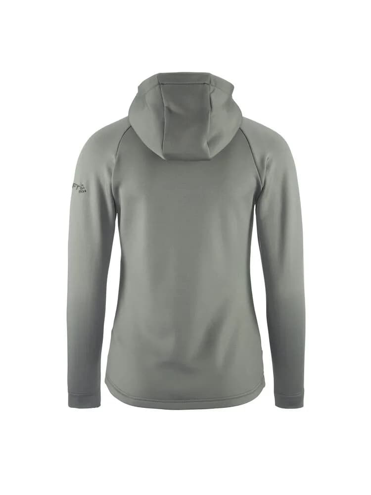 Adv Explore Power Fleece Hood Jkt W - Leaf