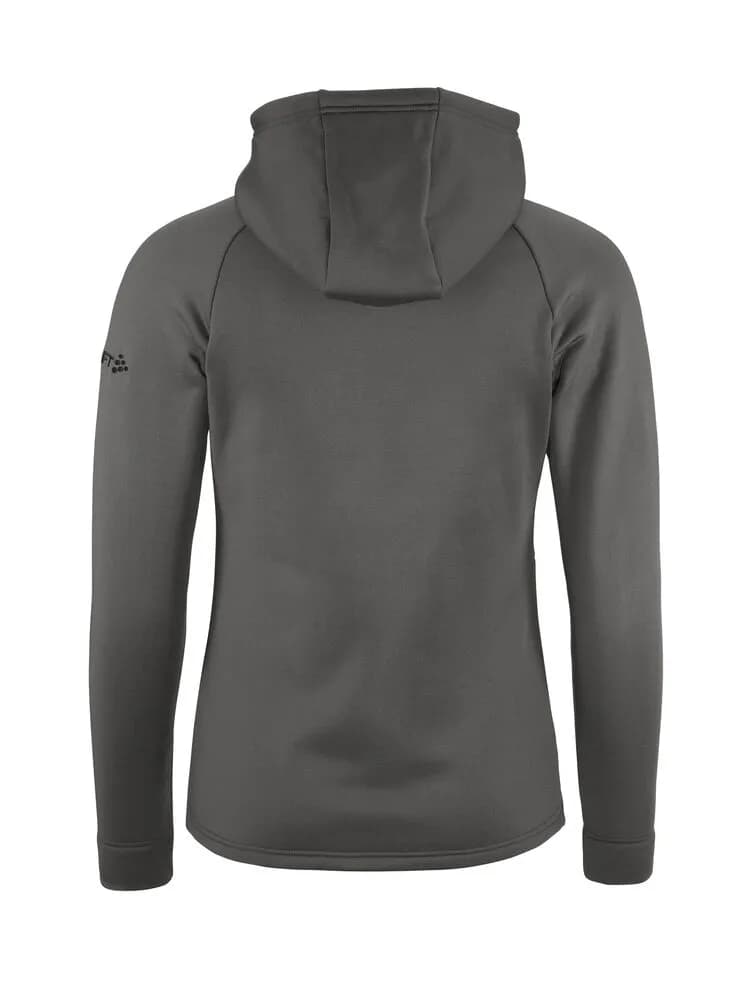 Adv Explore Power Fleece Hood Jkt W - Granite