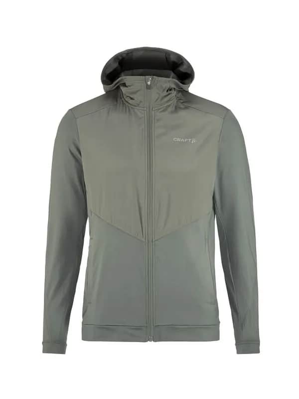 Adv Essence Jersey Hood Jkt 2 M - Leaf