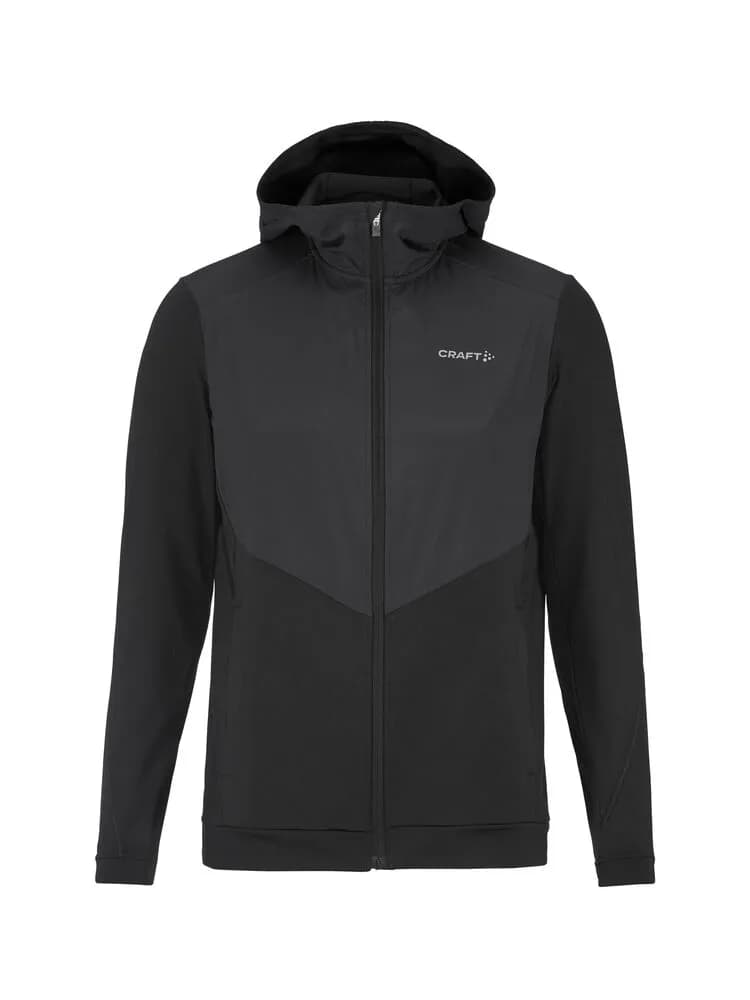 Adv Essence Jersey Hood Jkt 2 M - Black
